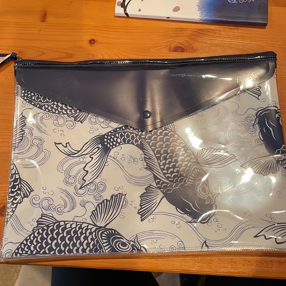 Koi Fish/Japanese Patterned Stationery Set - Picture 9 of 13